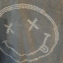 Тениска Nirvana smiley усмивка кристалчета, лицензна ..винтидж сиво acid wash, снимка 3