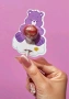 25 бр Грижовните мечета мече The Care Bears картонени парти поставки за близалки, снимка 2