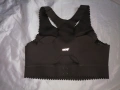 HKMX дамско спортно бюстиe р-р S в сив цвят; с подплънки, снимка 8