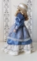 Порцеланова кукла със стойка , снимка 3