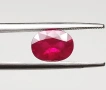 Изключителен естествен рубин от Мианмар 1,52 карата! Сертификат!, снимка 11