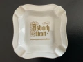 Винтидж порцеланов пепелник от Heinrich, Германия, за реклама на ракия Asbach Uralt., снимка 1