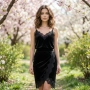 🎀Дамски Комплект в Бордо и Черно, снимка 4