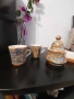 Порцеланов комплект кафе за двама и декор за стена, снимка 2