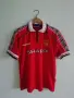 Manchester United Beckham Umbro 1998/1999/2000 оригинална тениска фланелка Бекъм Манчестър Юнайтед, снимка 2