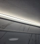 Декоративен LED Корниз за Таван – Алуминиев Профил за LED Лента + дифузор (капаче) пръчка 2 метра, снимка 1