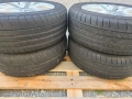 Лети джанти 16ки 5х112 VW + летни гуми 205/55/16 Dunlop, снимка 12