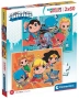 Детски пъзел Clementoni Frozen/Spiday/Super Friends/Stitch 2×60 части, снимка 3
