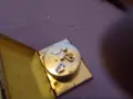 винтидж механичен будилник марка Aradora, произведен в Румъния.Моделът разполага с механизъм с 8 руб, снимка 7