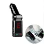 Блутут за кола (MP3player  FM предавател  зарядно USB и Bluetooth) / Материал на корпуса: метал, ABS, снимка 6