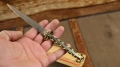 Нож за хартия в дървена кутия!, снимка 4