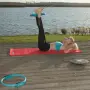 Тренировъчна постелка, RelaxDays, йога постелка Relaxdays – 1 см дебела, за пилатес и фитнес, снимка 2