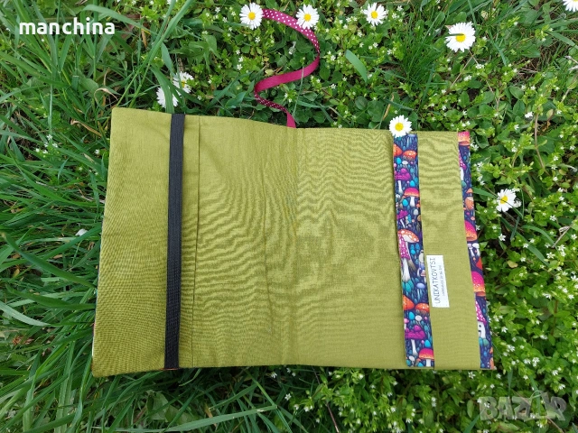 Подвързия за книги ''Гъбки'', снимка 3 - Други - 55153847