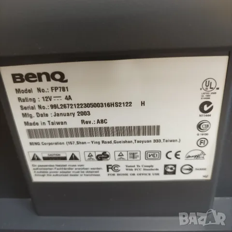 Монитор benq - 17", снимка 2 - Монитори - 55324794