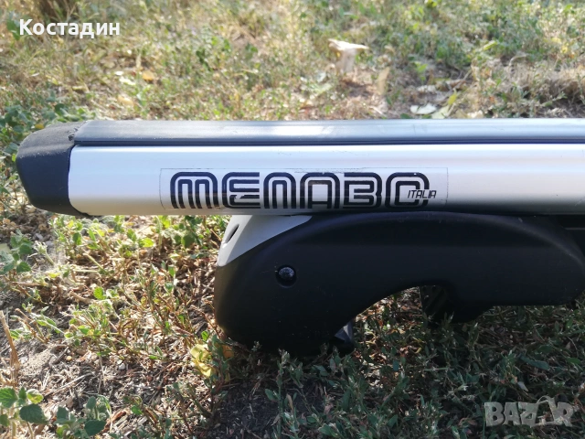 Алуминиев багажник - релси Menabo за комби, снимка 4 - Аксесоари и консумативи - 55274696