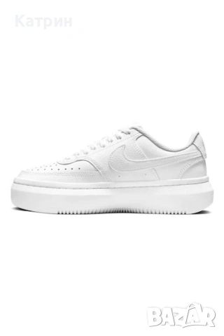Бели Nike Court Vision Alta на платформа 38.5, снимка 13 - Маратонки - 54832362