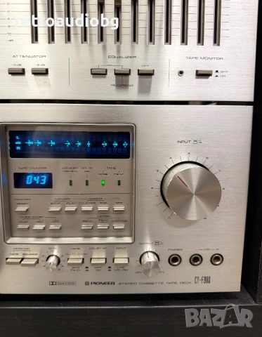 🔈ТОП ретро триглав дек PIONEER CT-F 900 - профилактиран🔈 , снимка 4 - Декове - 54973820