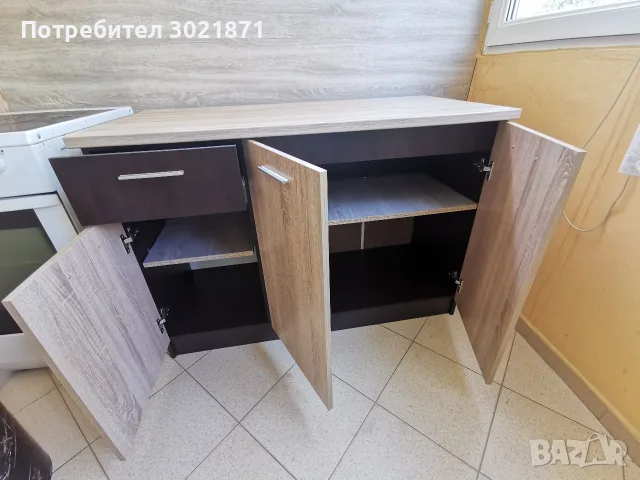 Кухненски шкаф с плот, снимка 3 - Шкафове - 55546241