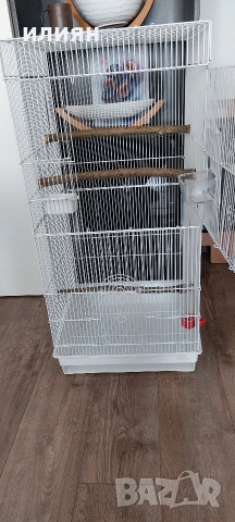 Клетка кафез папагали ,канарчета ,амадини, снимка 7 - За птици - 54798953