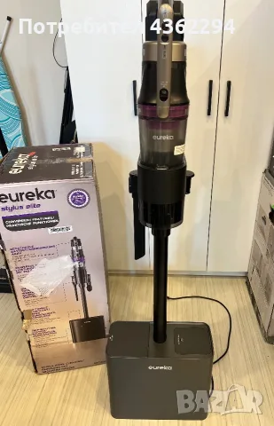 Безкабелна вертикална прахосмукачка Eureka Stilus Elite