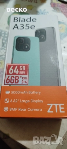 нов телефон ZTE