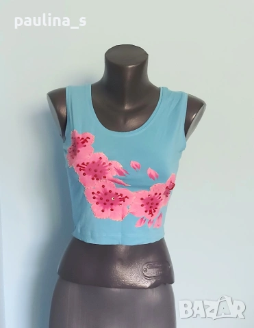 Четири броя / Маркова дамска блуза от ликра "Danza", "Merimar" и "H&M" , снимка 4 - Корсети, бюстиета, топове - 54838897
