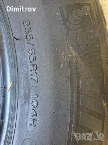 Гуми Michelin 235 65 R17 104H зимни, снимка 8 - Гуми и джанти - 54722326