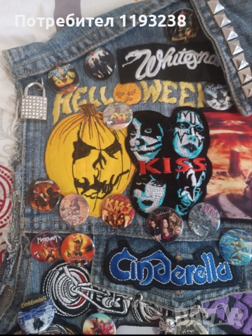 Battle Jacket(хеви метъл) елек, снимка 9 - Якета - 55015296