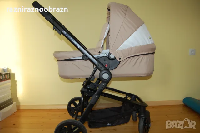 Детска комбинирана количка Kinderkraft 6 - бежово, снимка 9 - Детски колички - 55655508
