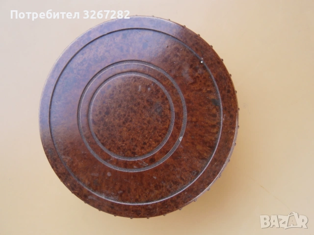 Кутия,Военна,Офицерска,Бакелит,Втора Световна, снимка 2 - Антикварни и старинни предмети - 54824757