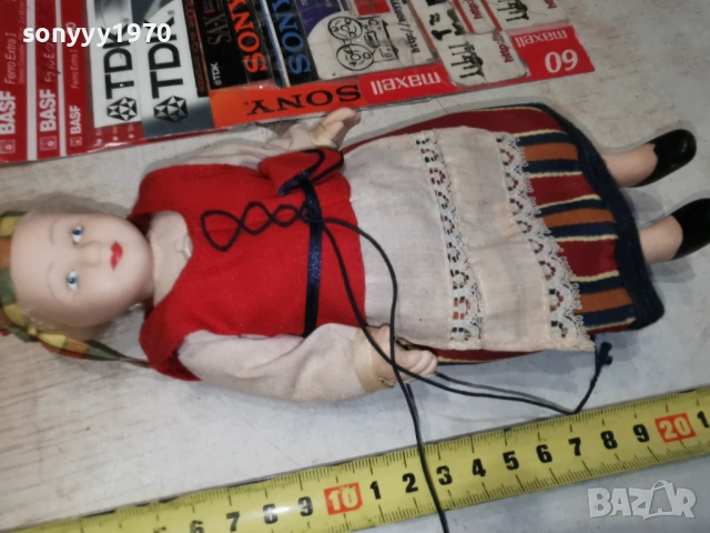 ПОРЦЕЛАНОВА КУКЛА-ВНОС ИТАЛИЯ 1604261744LCHERY1, снимка 7 - Колекции - 54218786