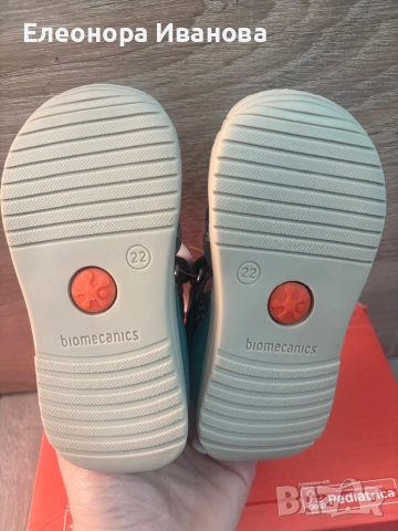 Бебешки сандалки на Biomechanics, снимка 8 - Детски сандали и чехли - 54345962