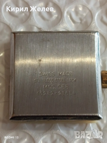 Два стари механизми с циферблат SWISS MADE за части КОЛЕКЦИЯ 42515, снимка 5 - Антикварни и старинни предмети - 54142617