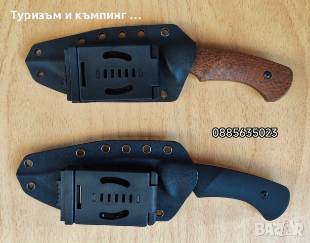 Ловен нож /ръчна изработка и стомана D2 / - модел 2, снимка 3 - Ножове - 46232659