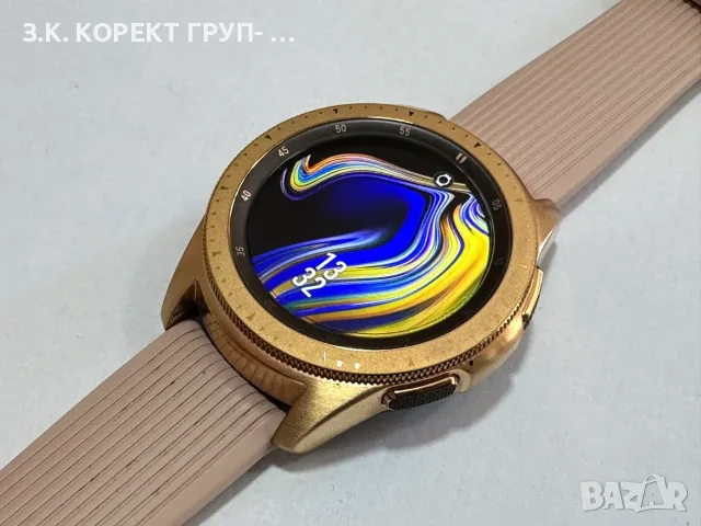 Samsung Galaxy Watch 42 мм Gold (SM-R810), снимка 6 - Смарт часовници - 55485853