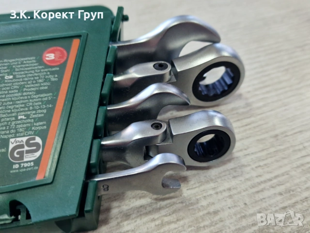 Комплект чупещи ключове Parkside, снимка 3 - Ключове - 54708954