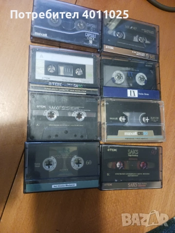 Лот аудио касети 33 броя хром диоксид