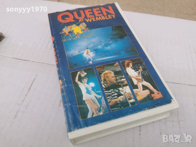 QUEEN-VHS VIDEO TAPE 0807260949L1, снимка 6 - Други музикални жанрове - 55196780