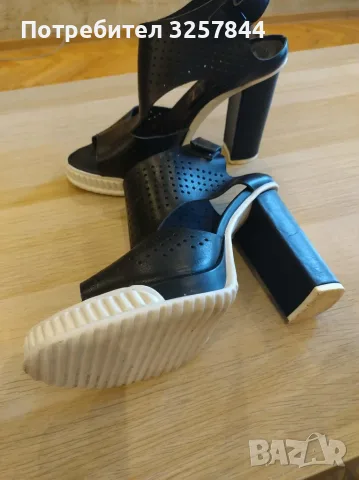 черни дамски елегантни сандали