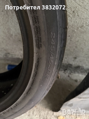 Летни гуми 2бр. Hankook Ventus s1
evo3 245/45/19, снимка 7 - Гуми и джанти - 55677151