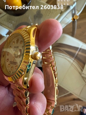 Часовник Rolex -ново - унисекс,кварцов , снимка 3 - Луксозни - 54442908