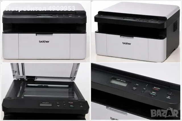 Brother DCP-1610W – лазерен мултифункционален принтер с Wi-Fi, снимка 4 - Принтери, копири, скенери - 55569474