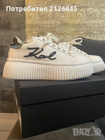 Сникърси Karl Lagerfeld, снимка 2 - Кецове - 54634130