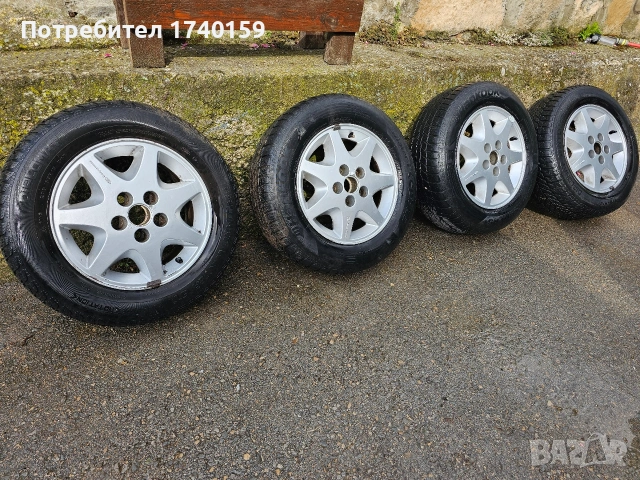 Джанти с гуми Ronal 5x112 15цола, снимка 3 - Гуми и джанти - 54588210