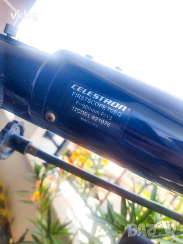 Телескоп Celestron FirstScope 70EQ, снимка 3 - Друга електроника - 54677760