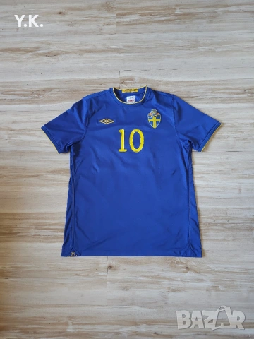 Оригинална мъжка тениска Umbro x Sweden National Football Team x Ibrahimovic / Season 10 (Away)
