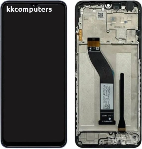 LCD Дисплей за Xiaomi Redmi 14C 4G/ Poco C75 4G (2024 ) 5600020C3NL00 / Тъч скрийн / ЧЕРЕН / С Рамка