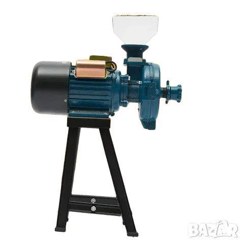 Електрическа зърномелачка, 2200 W, 1400 об/мин, стоманен смилащ диск