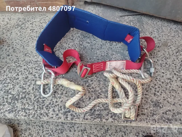 Колан позициониращ за строителни дейности на височина