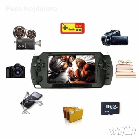 Конзола за игри с 8 GB памет, 4,3 инча дисплей PSP21